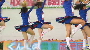 【Pcolle】祭りだチア vol.85 【4K】 キラキラ笑顔に癒されます!生足!ハイキック!Kチアダンスの画像