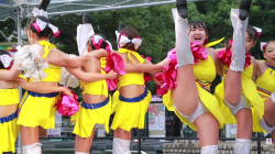 【YouTube】チア・JKのパンチラ動画の画像