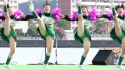【Pcolle】祭りだチア vol.99 夏祭り、涼しげな腹出しセクシー衣装に豪快ハミP!! Kチアダンスの画像