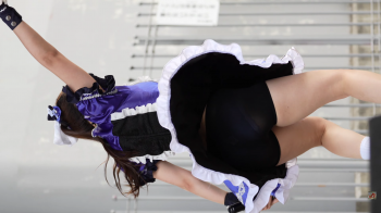 【YouTube】地下アイドル・白川ゆなの透けパン動画の画像