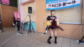【YouTube】地下アイドル・秋吉柊花のパンチラ動画の画像