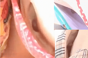 《高画質》盗撮【乳首チラ】～プールで「浮きブラ」を隠し撮り～「JC」から「オトナ」女子の「オッパイ」＆「乳首」～！！の画像