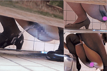 《無修正》盗撮【女子トイレ】～女盗撮師が「オシッコ女子」を撮影～「ワレメ」「マン毛」＆「尿道口・膣・肛門」ビラビラ～の画像