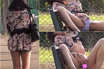 《無修正》素人投稿【SMカップル】～掲示板に投稿された「露出」動画～「M女」に野外「オナニー」をさせ、その「痴態」を撮影の画像
