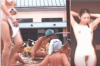 《無○正》女盗撮師【スーパー銭湯】～「脱衣所・露天風呂」に「隠しカメラ」が潜入～「オッパイ・乳首」＆「マ●コ」をドアップ撮影の画像