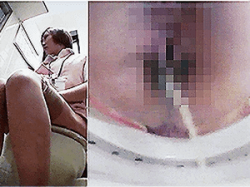 《無◯正》盗撮 女子トイレ【放尿マ●コ】~雑居ビルに「隠しカメラ」を設置~OLの「ワレメ・穴」「オシッコ」をドアップ撮影の画像