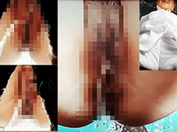 《無◯正》盗撮 女子トイレ【放尿マ●コ】~某アジアの「汲み取り式便所」にカメラ潜入~少女の「ワレメ・穴」「オシッコ」を撮影の画像