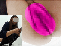 《無◯正》盗撮 女子トイレ【放尿マ●コ】～雑居ビルに「隠しカメラ」を設置～OLの「ワレメ・穴」「オシッコ」をドアップ撮影の画像