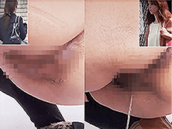 《無◯正》盗撮 女子トイレ【放尿マ●コ】～公衆便所に「隠しカメラ」を設置～若い娘の「ワレメ・穴」「オシッコ」をドアップ撮影の画像