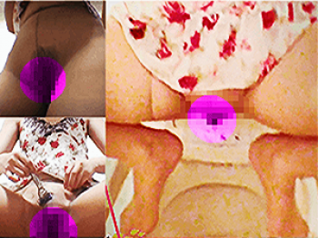 《無◯正》素人投稿【奴隷マ●コ】～「SMサイト」に投稿された調教動画～「M女」の「剃毛」された「ワレメ」＆「放尿プレイ」の画像