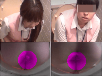 《無◯正》盗撮 女子トイレ【放尿マ●コ】～雑居ビルに「隠しカメラ」を設置～OLの「ワレメ・穴」「オシッコ」をドアップ撮影の画像