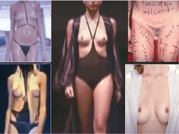 《盗撮カメラ》ファッションショー【外人モデル】～「ランウエイ」を歩く「美女」たち～各国の「美乳・巨乳」「乳首」を撮影の画像