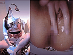 《無◯正》盗撮 女子トイレ【オナニー】～エステに「隠しカメラ」を設置～全身施術でエロ気分に・・「マ●コ」「指ピストン」撮りの画像