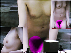 《無◯正》盗撮 女風呂【露天マ●コ】～「ティーン」が入る「女湯のぞき」～10代の「美乳・巨乳」「ロリ乳・ワレメ」を望遠撮影の画像