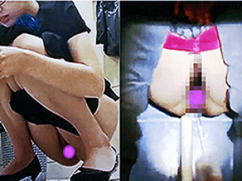 《無◯正》盗撮 女子トイレ【放尿マ●コ】～穴型の「中国式便器」は丸見え～10代の「ワレメ・穴」「オシッコ」をドアップ撮影の画像