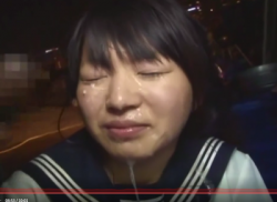 【セーラー服女子高生（ＪＫ）輪姦凌辱SM動画】顔射されても気丈な女子がエロい（You Jizz：１０分）の画像