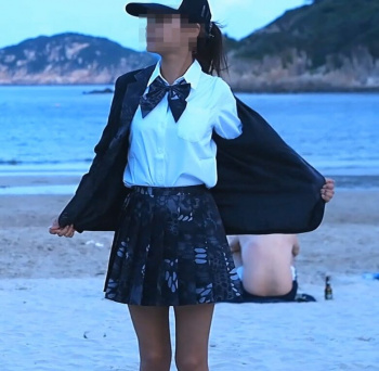 【画像】JKさん、エチエチすぎる写真撮られてしまい困惑するw w w wの画像