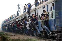 【動画】１日に３５人が死ぬインドの電車がこちらｗｗｗｗｗｗの画像