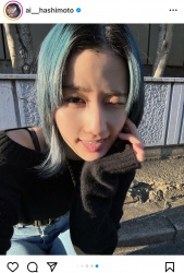 【画像】女優の橋本愛さん、髪を青に染めてしまうｗｗｗの画像