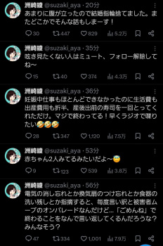 【画像】人気アイドル声優、夫への愚痴をSNSに連投wwwwの画像