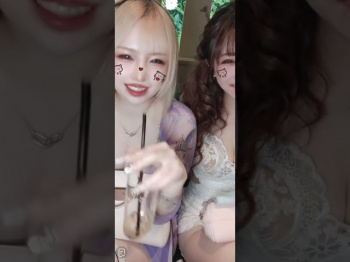パンチラ TikTokキャバ嬢 #切り抜きの画像