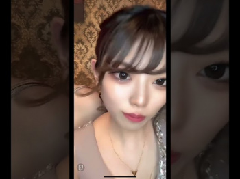 TikTokライブ キャバ嬢の子が立ち上がる瞬間に が! #ライブ配信 #可愛い #TikTokライブ #パンチラの画像