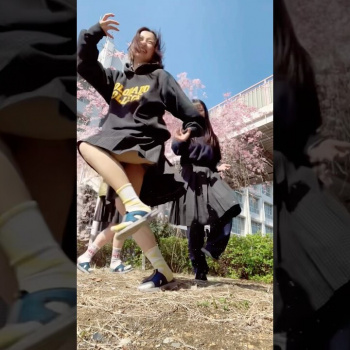 jk パンチラ ⑥ #jk #dance #shorts 女子高生 高校生 shortsの画像