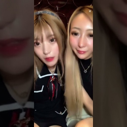 TikTokライブ かわいいキャバ嬢のパンチラの画像