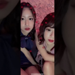 TikTokライブ キャバ嬢のパンチラ配信の画像