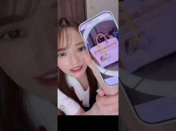 えっちぃ格好でモロ見え♡【TikTokライブ】の画像