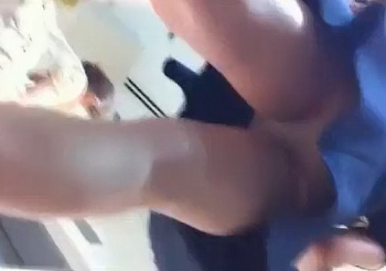 《盗撮動画》一世一代の大勝負！セレブ美女に逆さ撮りを仕掛けた俺、白PGETで無事勝利宣言の画像