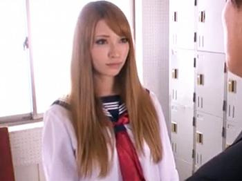 【レイプ】正義感が仇となり学園中の男子から輪姦レイプされる童顔JKの画像