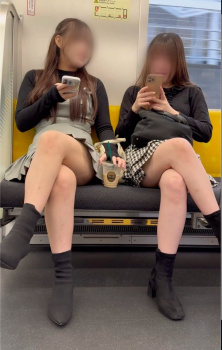 【画像】電車で生意気そうにドスケベな足を組む女さん、感謝感謝の画像