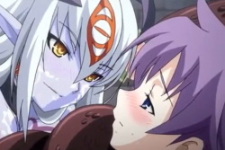 【エロアニメ:もんむす・くえすと】タコみたいな美女と男の子のおねショタプレイ♥の画像