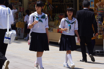 街撮りセーラー服イモKawaii！の画像