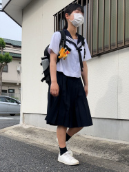 街撮りセーラー服!の画像