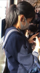 街撮り制服JK!の画像