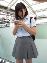 街撮り制服JK!の画像