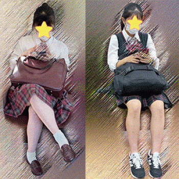 【制服JKは癒しです！39 対面で愛でる制服JK！】見つめていたい！の画像