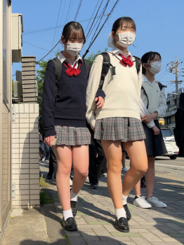街撮り制服JK！の画像
