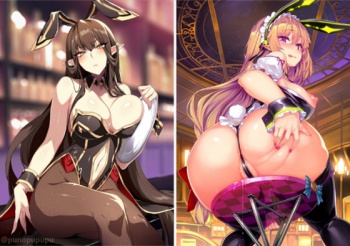 (H画像) ドスケベなバニーガールのイラストまとめ26の画像