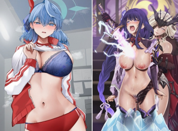 (H画像) エロいおなかを見せつけてるイラストまとめ202の画像