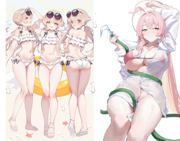 (H画像) 水着姿のえちえちな女の子イラストまとめ233の画像