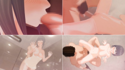 (3Dエロアニメ動画) セックスレッスン パパ活JK 処女喪失編 & おふろエッチ編の画像