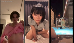 (実写動画) ポロリ有りのハプニング動画 part2【GIF】の画像