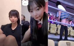 (実写動画) ポロリ有りのハプニング動画 part12【GIF】の画像