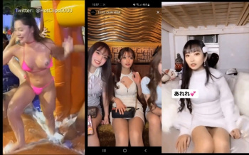 (実写動画) ポロリ有りのハプニング動画 part25【GIF】の画像