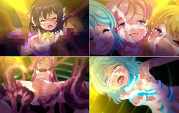 (エロアニメ動画) 神聖昂燐ダクリュオン・ルナ 後編 ～堕聖母誕生～の画像