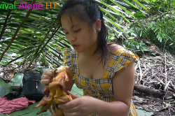 サムネ釣りがエグい、ガチ系ソロキャンパーの女性Youtuber動画の画像