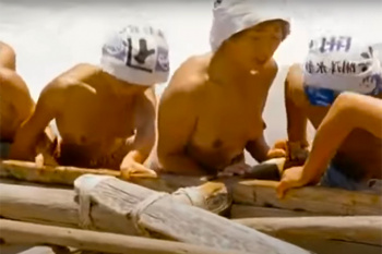 海外の方が撮影した海女さんのドキュメント映像!ナチュラルに鍛えられた筋肉質なおっぱいがセクシー、エロいっ!の画像